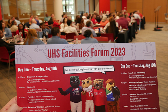 UHS Facilities Forum 2023: Breaking Barriers with Dream Teams